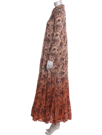 Manoush Floral Print Long Dress