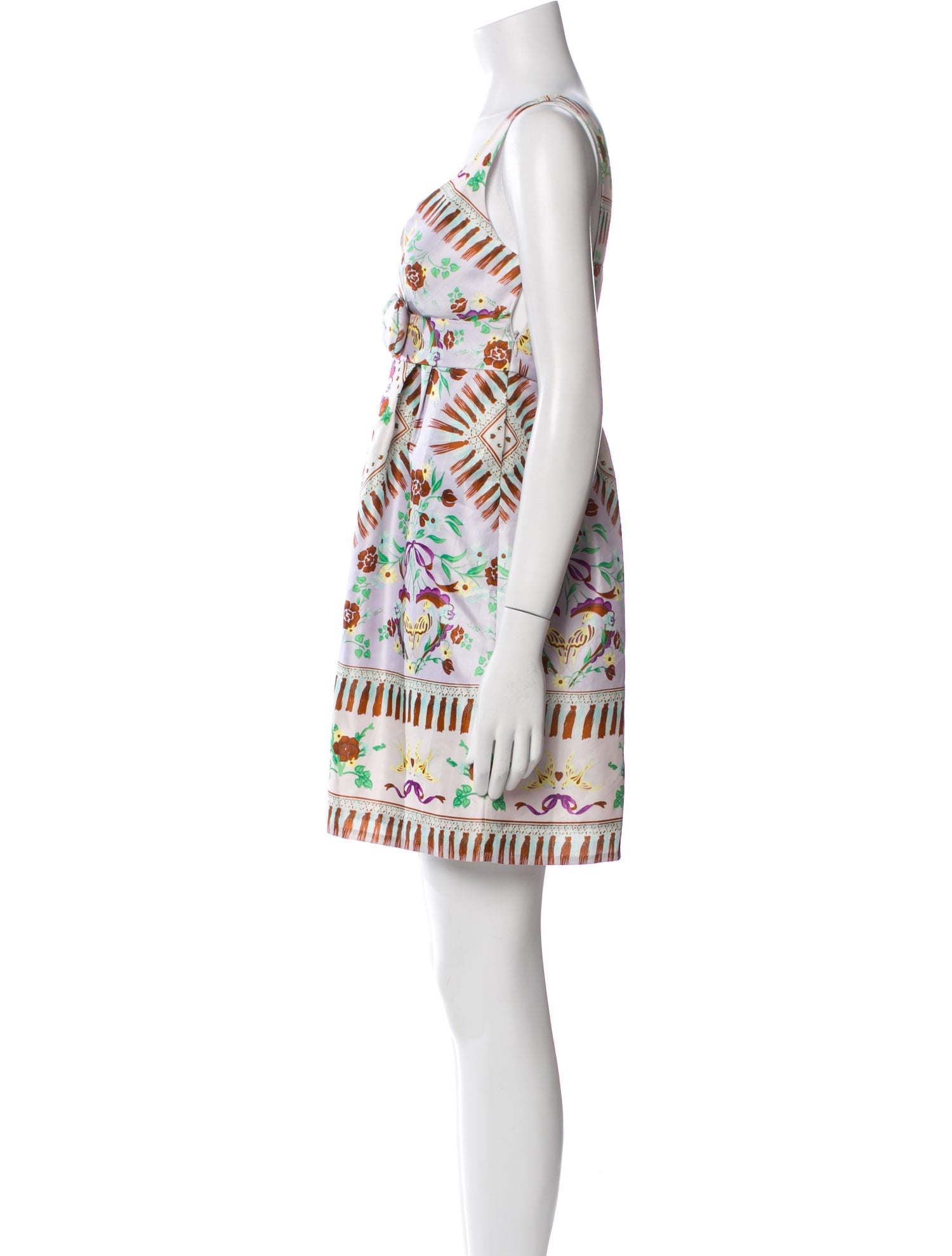 Manoush Printed Mini Dress