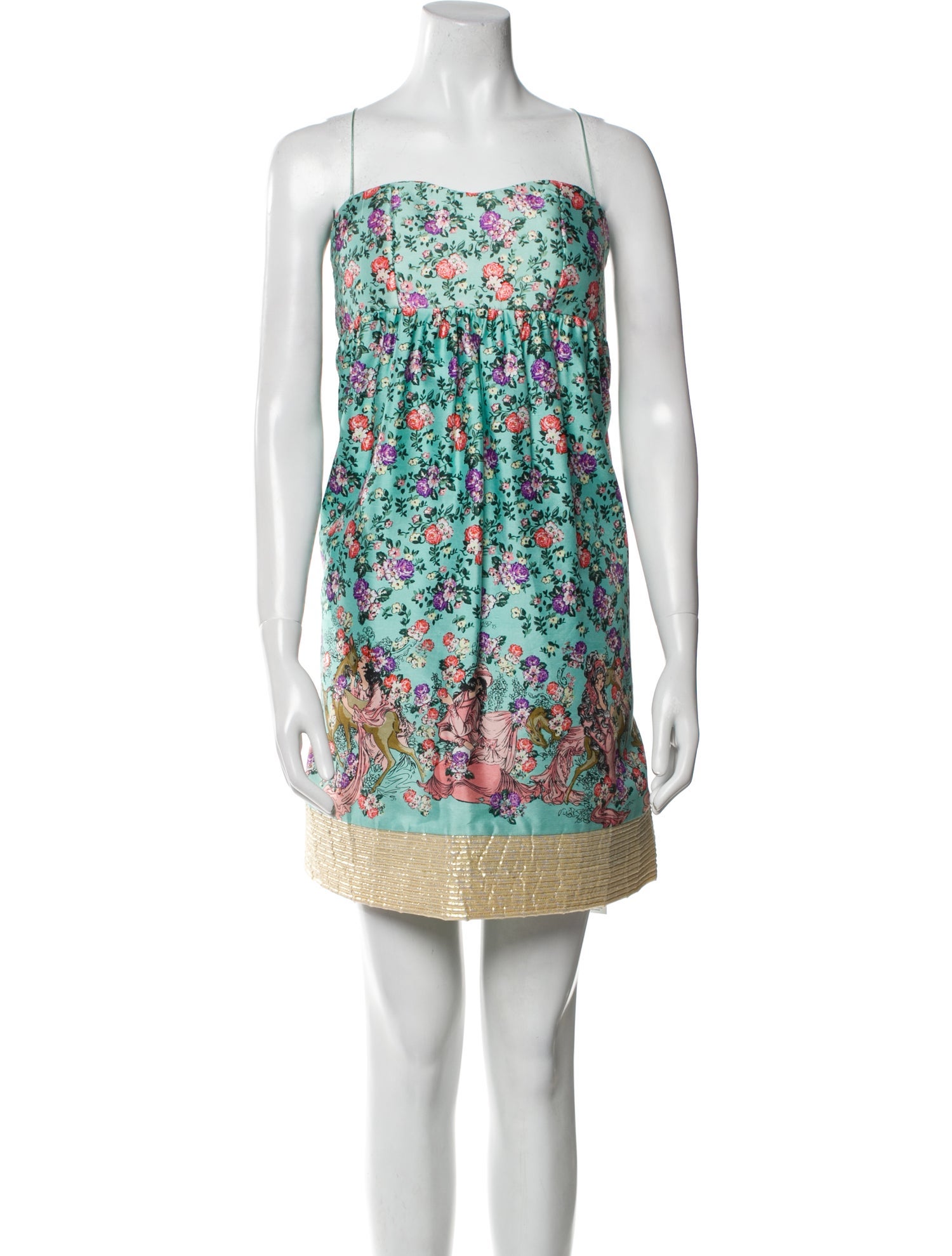 Manoush Silk Mini Dress