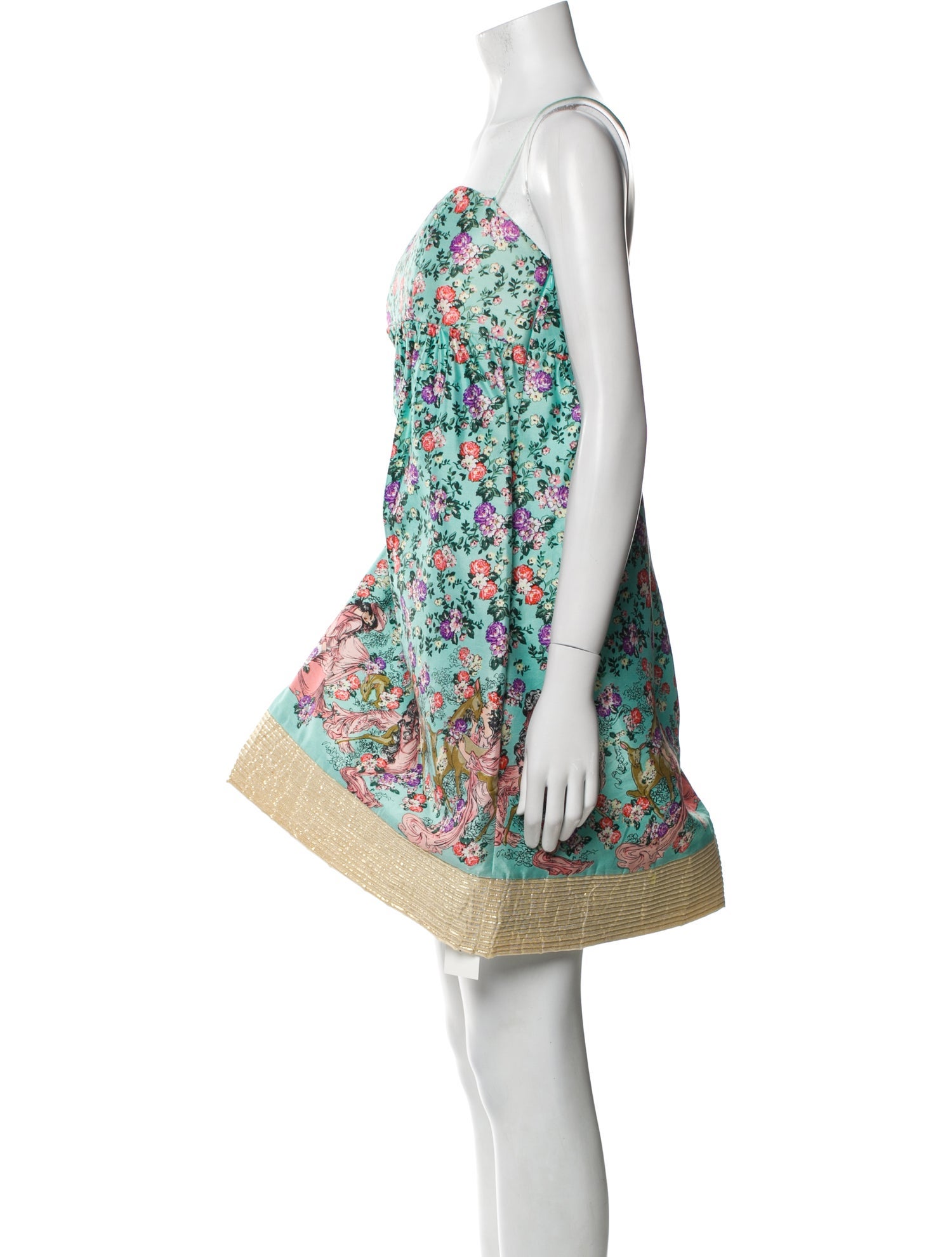 Manoush Silk Mini Dress