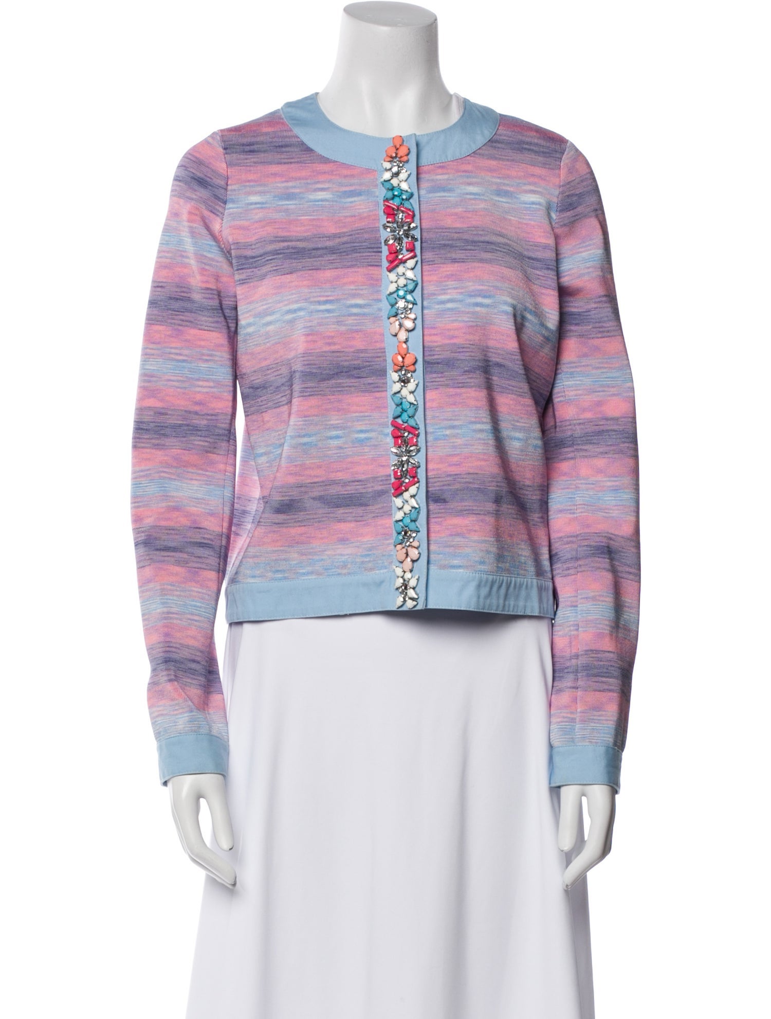 Manoush Plaid Print Evening Jacket