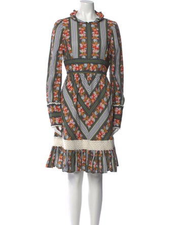 Manoush Printed Midi Length Dress