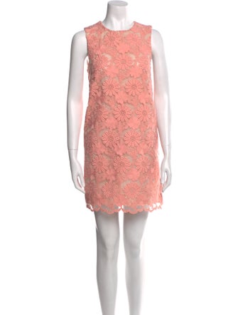 Manoush Lace Pattern Mini Dress