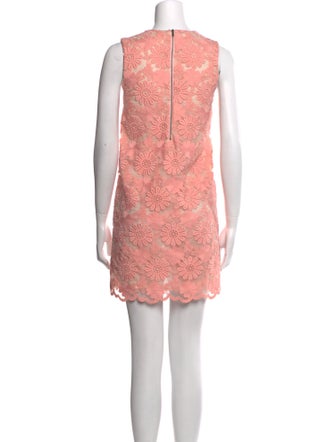 Manoush Lace Pattern Mini Dress