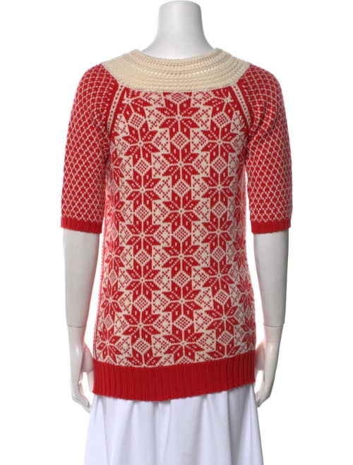 Manoush Merino Wool Printed Sweater
