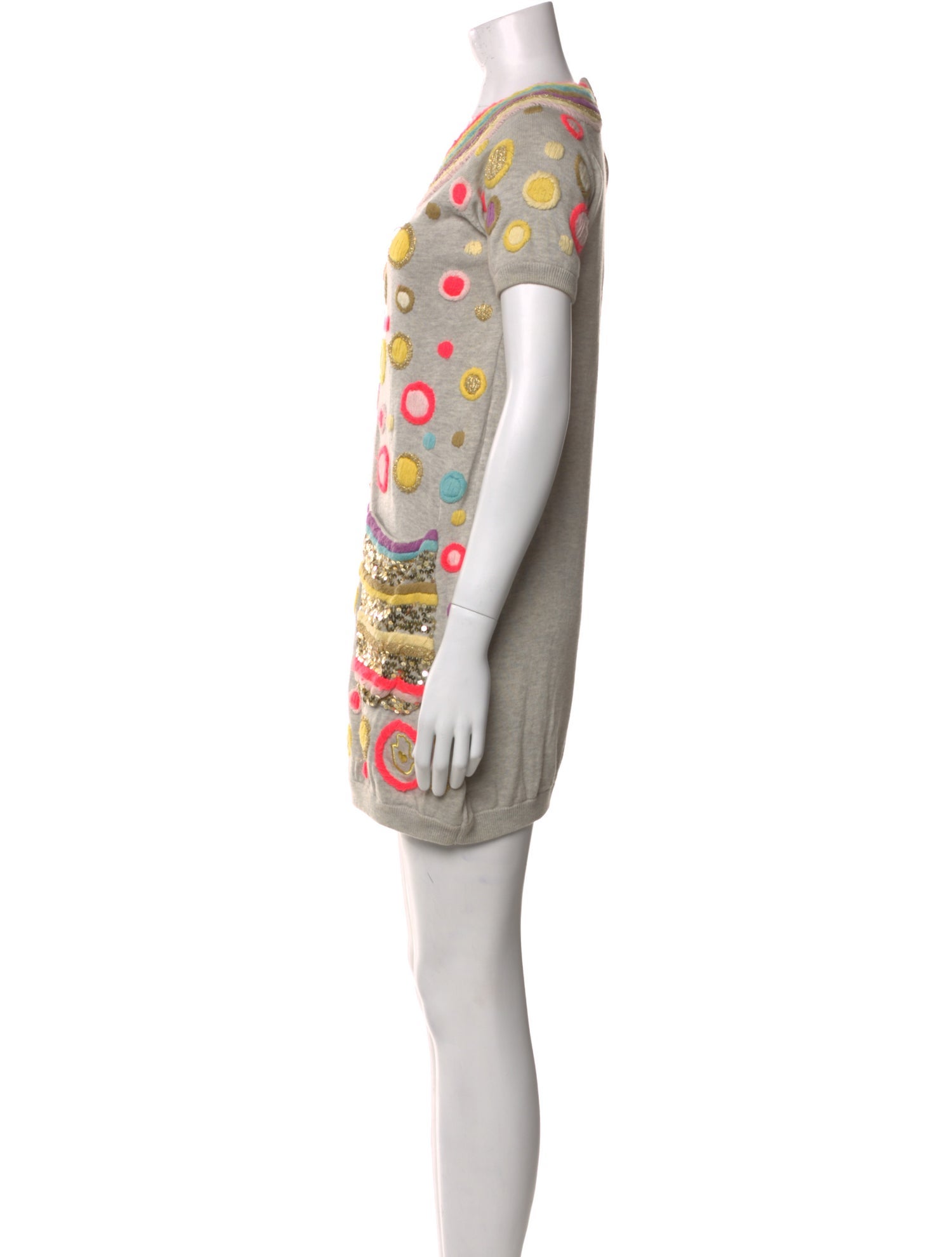 Manoush Printed Mini Dress