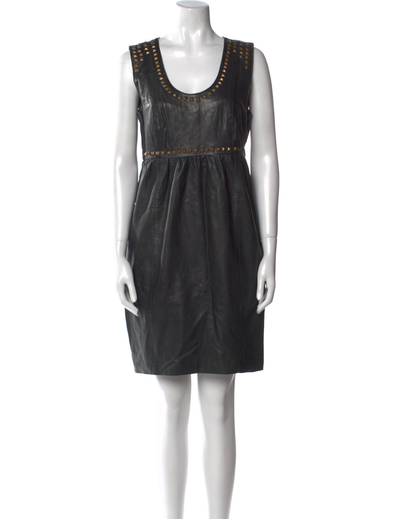 Manoush Leather Mini Dress
