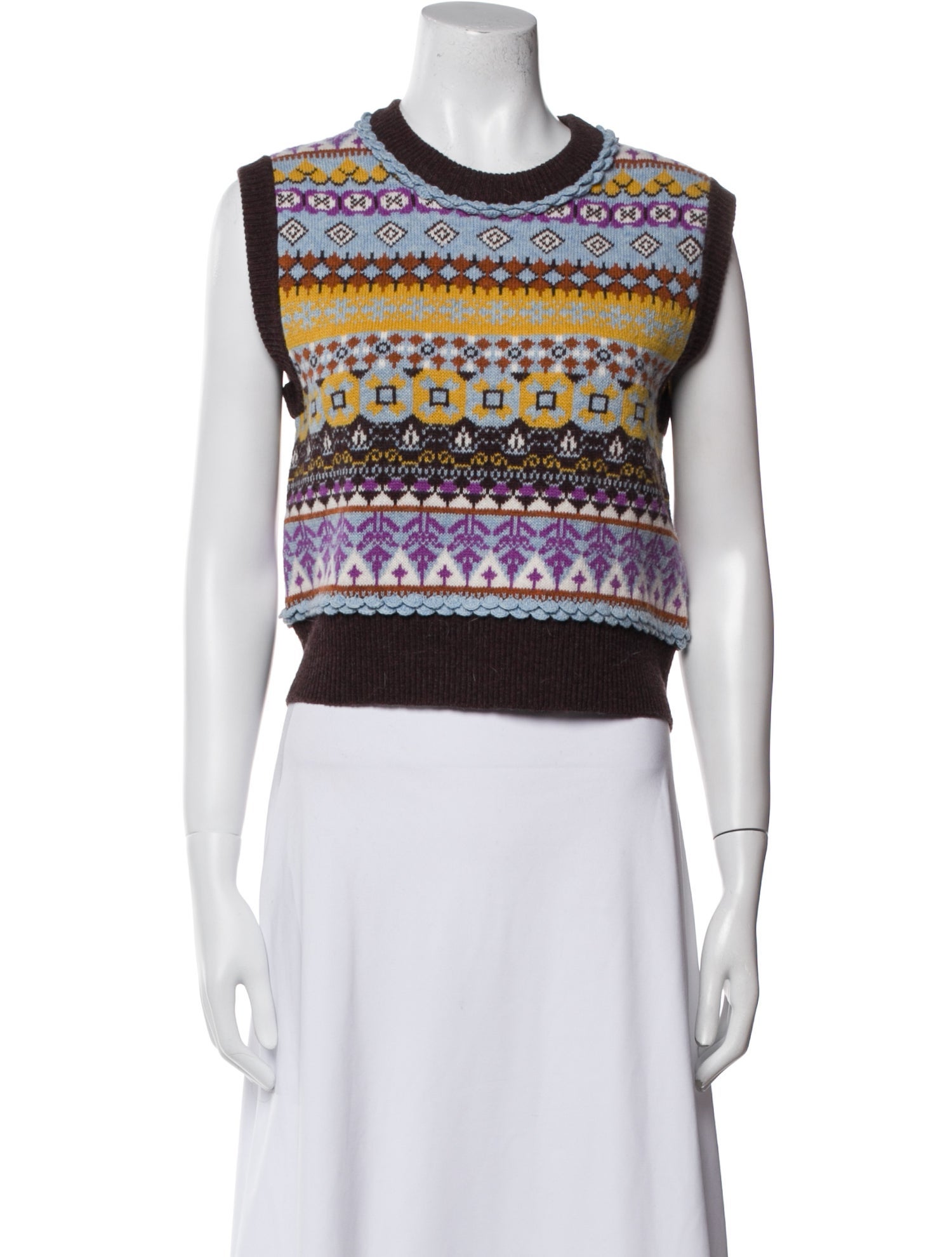 Manoush Wool Striped Sweater