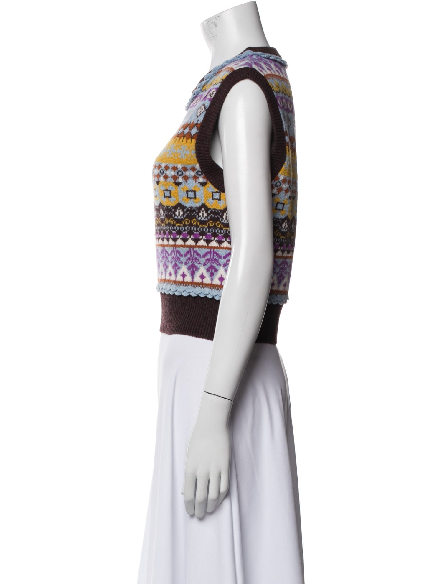 Manoush Wool Striped Sweater