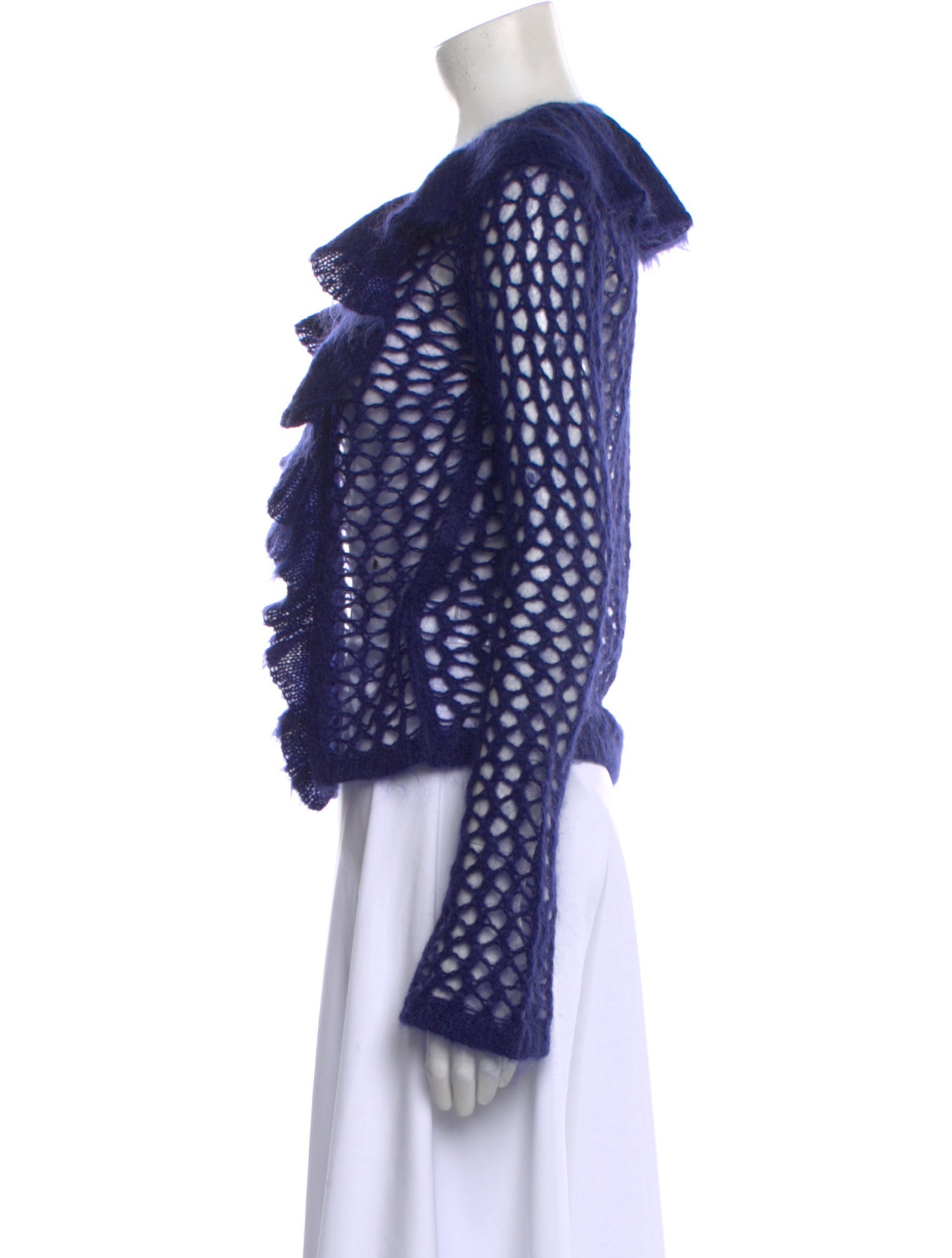 Manoush Printed Scoop Neck Sweater