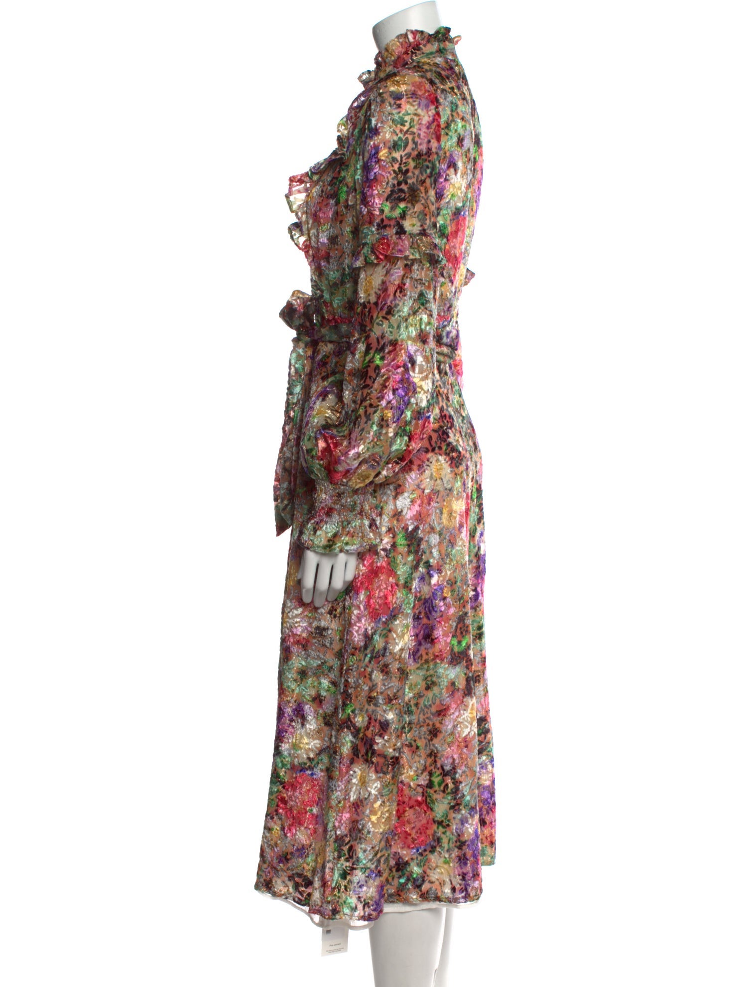 Manoush Floral Print Midi Length Dress