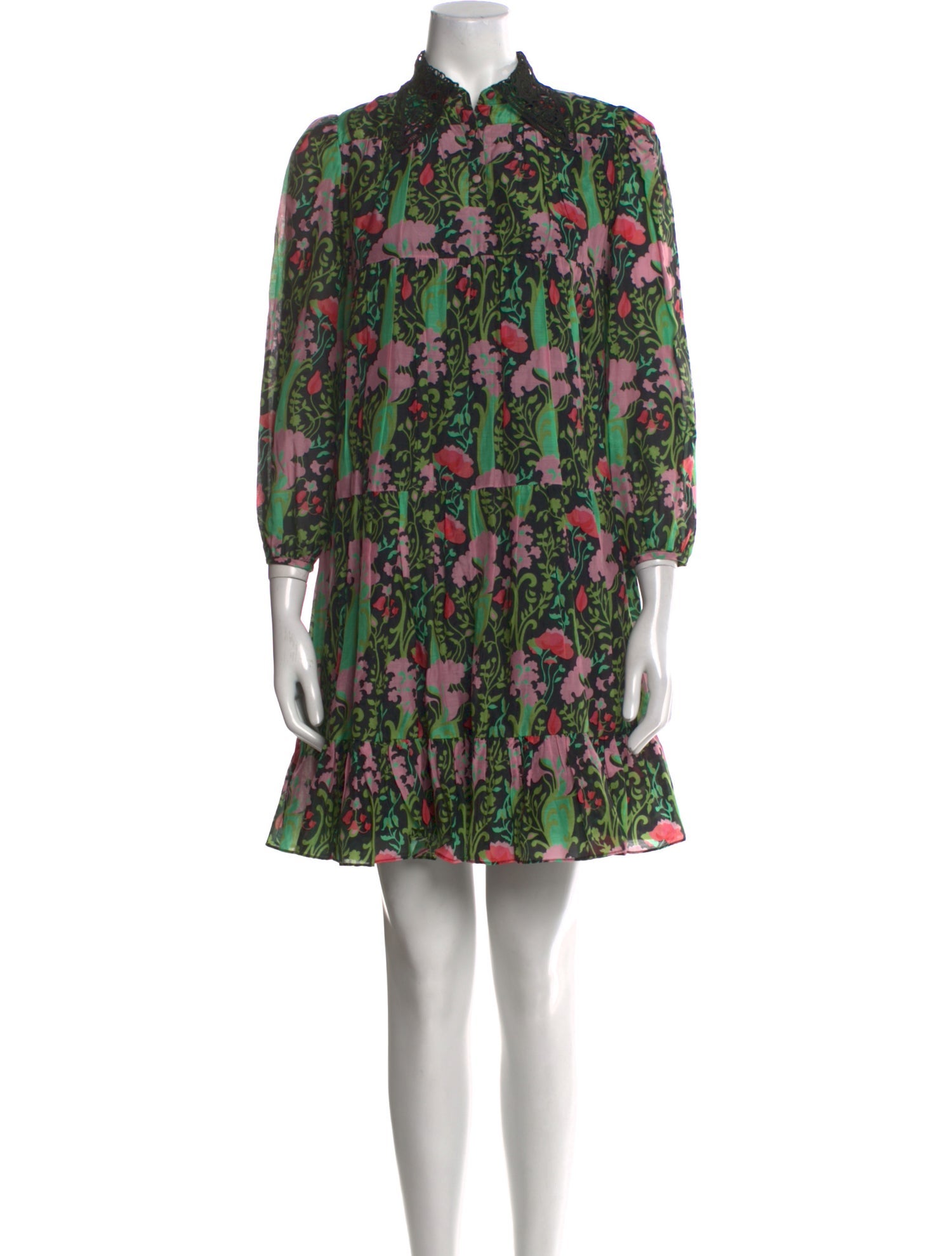 Manoush Printed Mini Dress