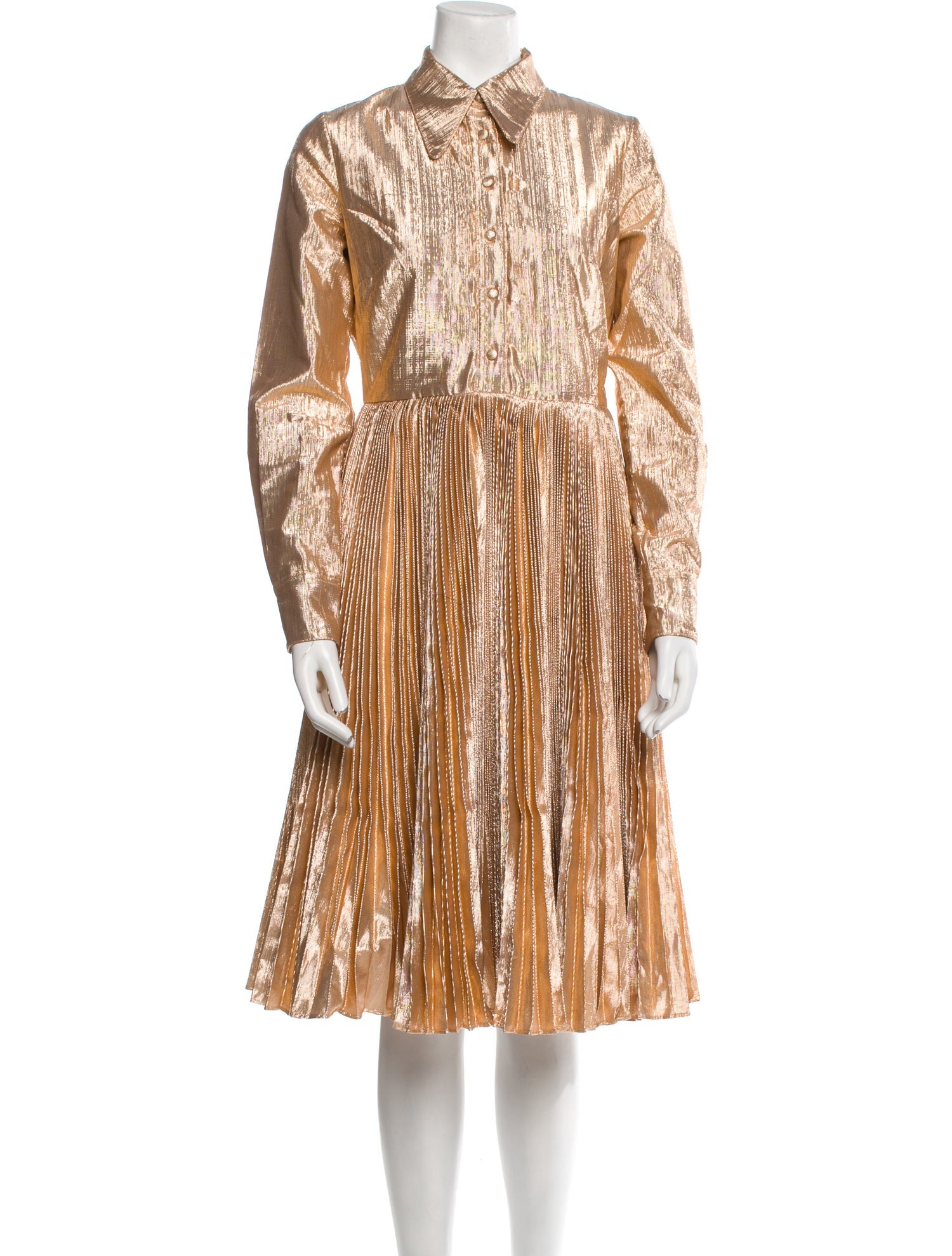 Manoush Striped Midi Length Dress