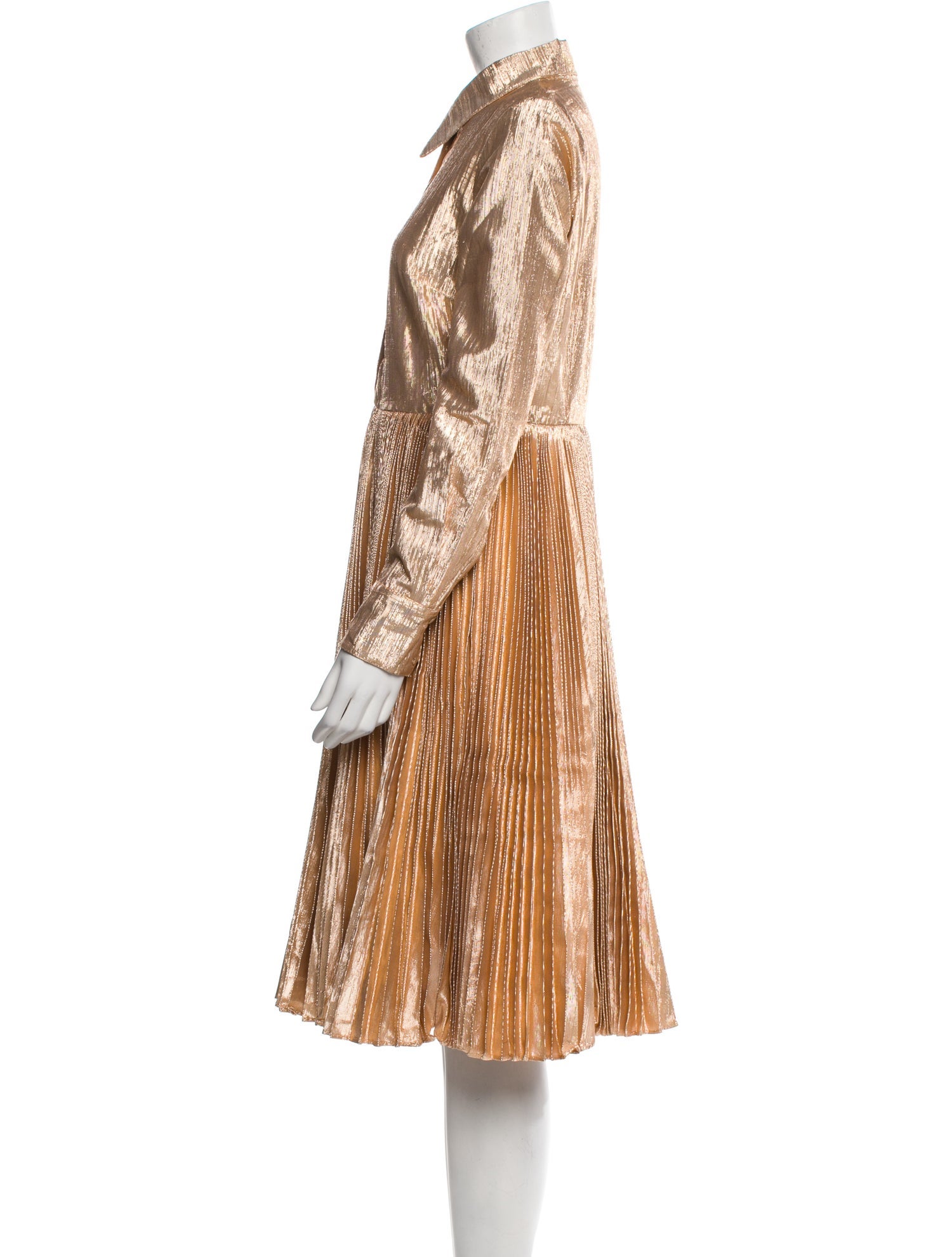 Manoush Striped Midi Length Dress