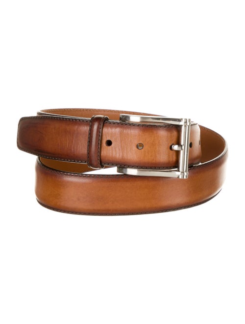 Magnanni Leather Belt Brown