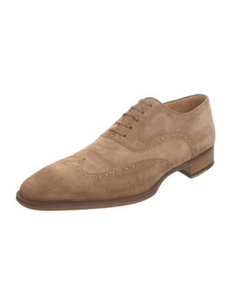 Magnanni Suede Oxfords