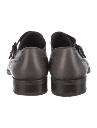 Magnanni Leather Monk Straps