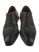 Magnanni Leather Eyelet Trim Oxfords