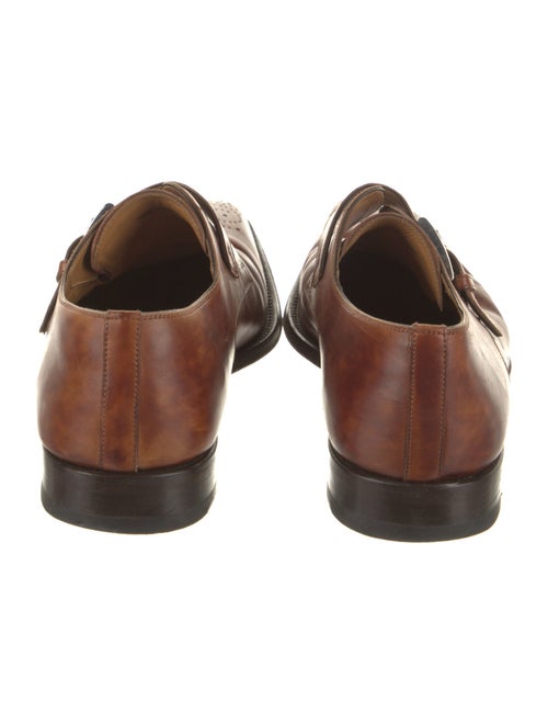 Magnanni Leather Monk Straps