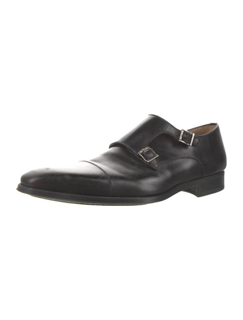 Magnanni Leather Monk Straps