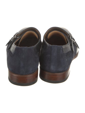 Magnanni Leather Monk Straps