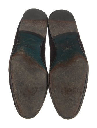 Magnanni Velvet Printed Slippers