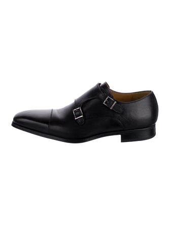 Magnanni Leather Monk Straps