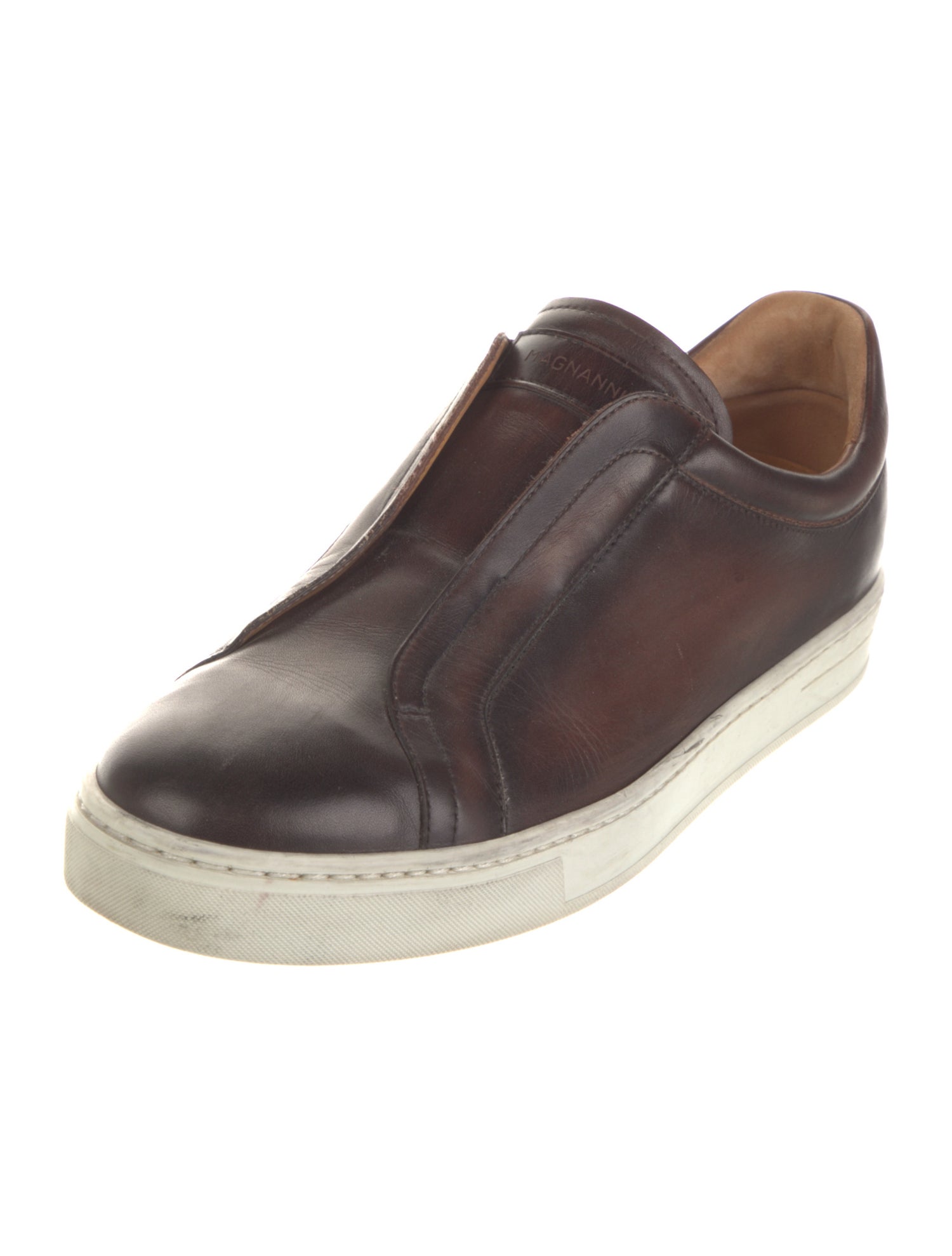 Magnanni Leather Boat Shoes