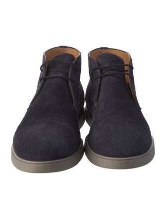 Magnanni Suede Lace-Up Boots