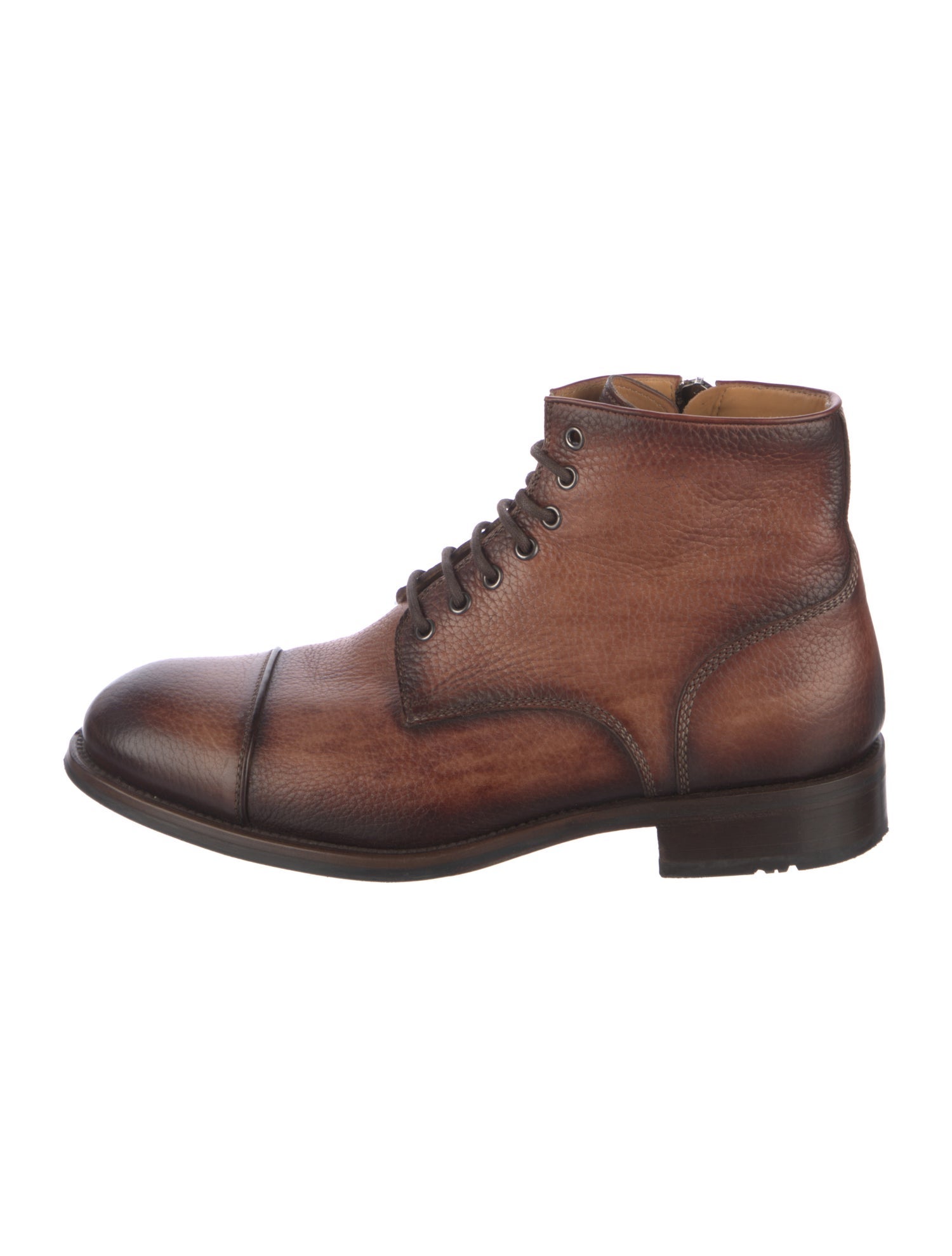 Magnanni Leather Lace-Up Boots
