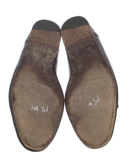 Magnanni Leather Tassel Accents Loafers