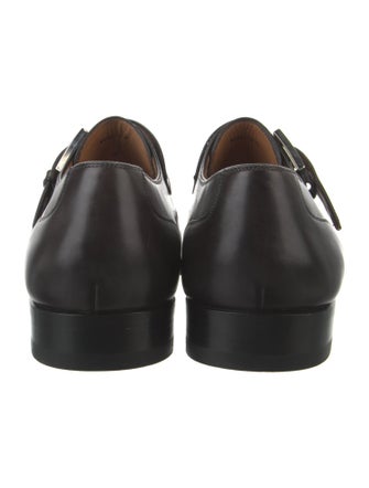Magnanni Leather Monk Straps