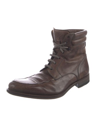 Magnanni Leather Lace-Up Boots