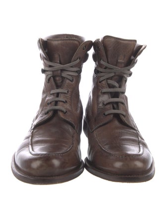 Magnanni Leather Lace-Up Boots