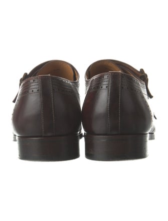 Magnanni Leather Monk Straps