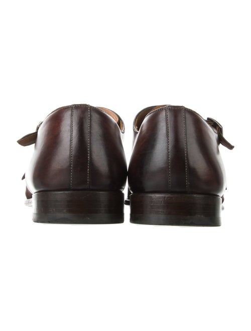 Magnanni Leather Monk Straps