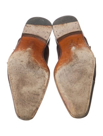 Magnanni Leather Monk Straps