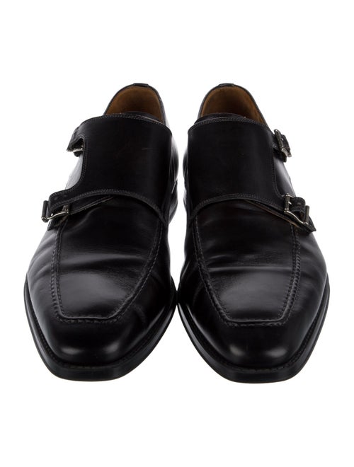 Magnanni Leather Monk Straps