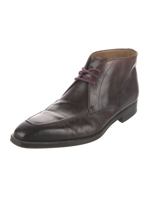 Magnanni Leather Lace-Up Boots