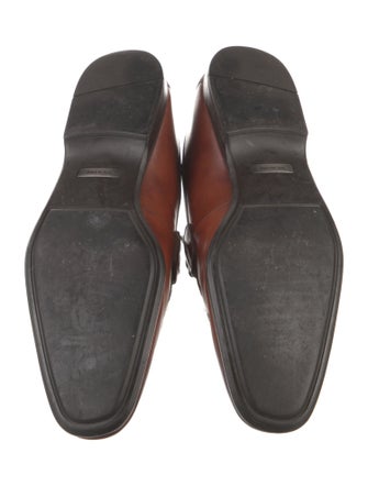 Magnanni Horsebit Accent Leather Loafers