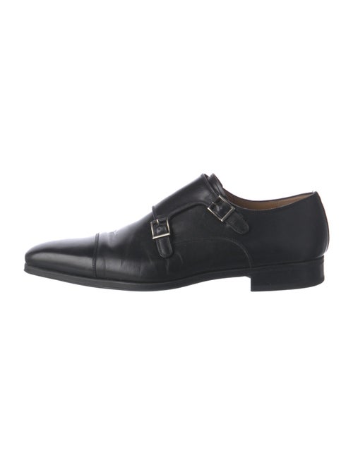 Magnanni Leather Monk Straps