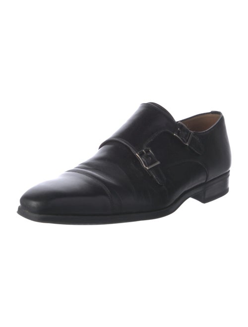 Magnanni Leather Monk Straps