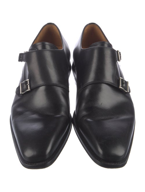 Magnanni Leather Monk Straps
