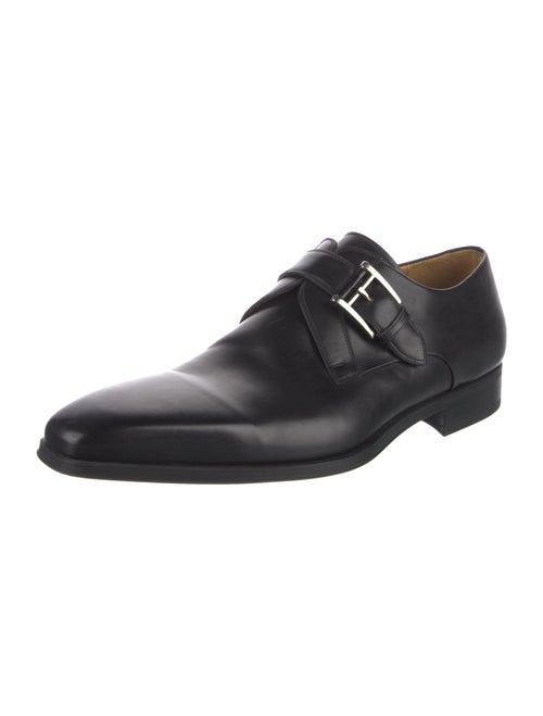 Magnanni Leather Monk Straps