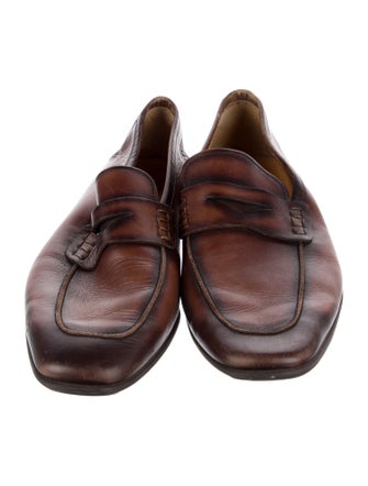 Magnanni Leather Monk Straps