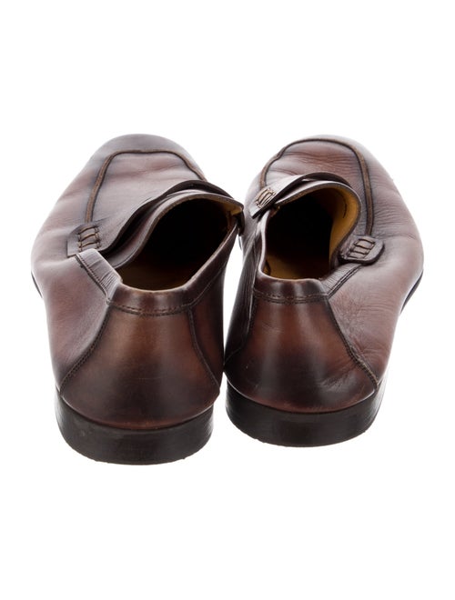 Magnanni Leather Monk Straps