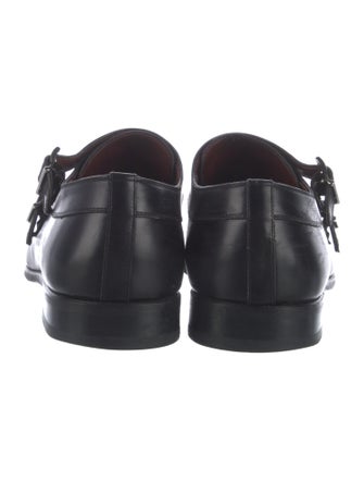 Magnanni Leather Monk Straps