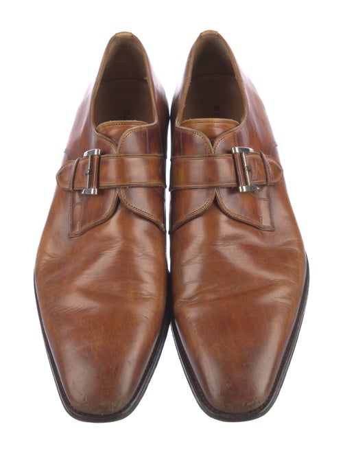 Magnanni Leather Monk Straps