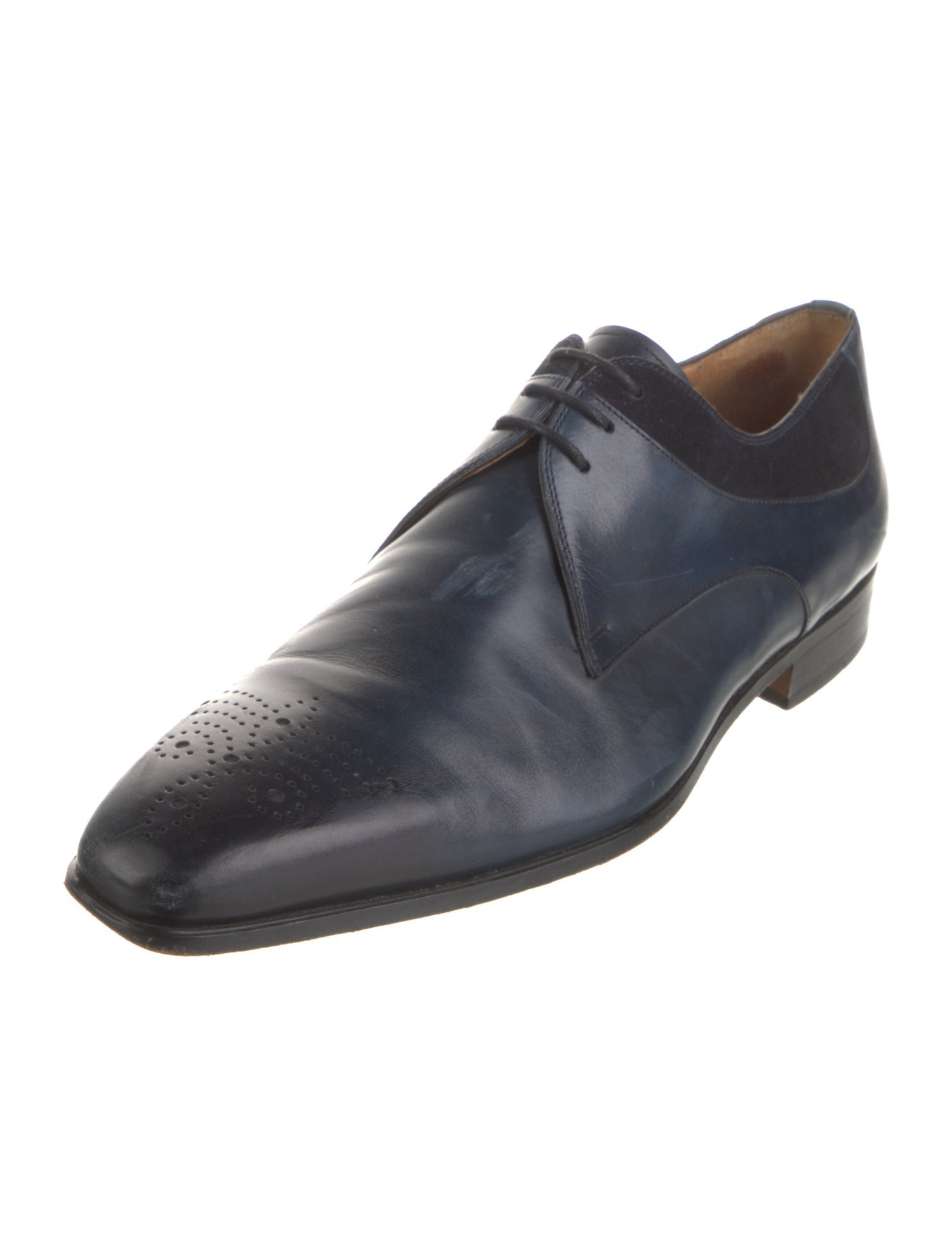 Magnanni Leather Derby Shoes