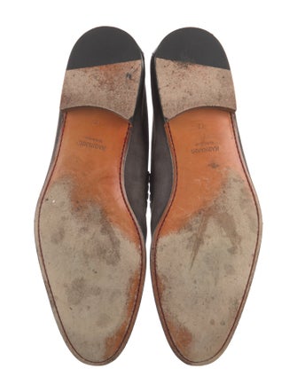 Magnanni Suede Dress Loafers